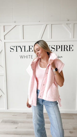 Paige Sherpa Vest