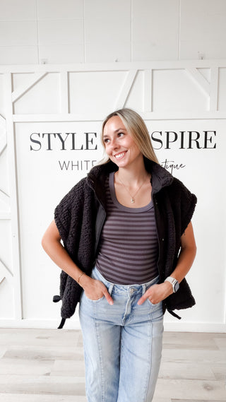 Paige Sherpa Vest