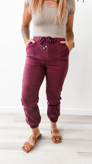 Mica High Rise Cropped Jogger