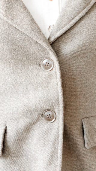 Darlene Rib Cuffed Blazer