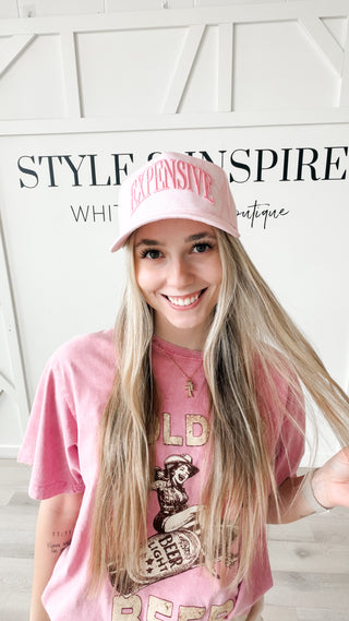 Expensive Pink Camo Trucker Hat. *Final Sale*