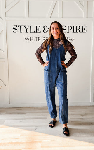 Amanda Denim Jumpsuit