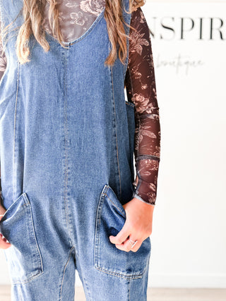 Amanda Denim Jumpsuit
