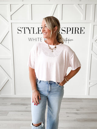 Sydney Side Tie Crop Top