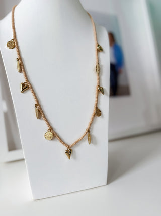 Charm Bead Necklace *Final Sale*