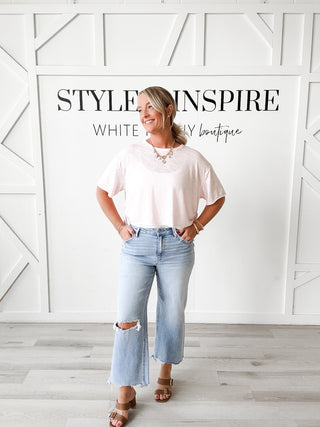 Sydney Side Tie Crop Top