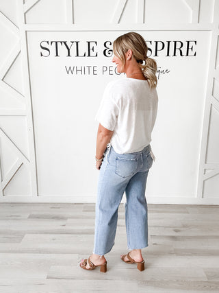 Sydney Side Tie Crop Top