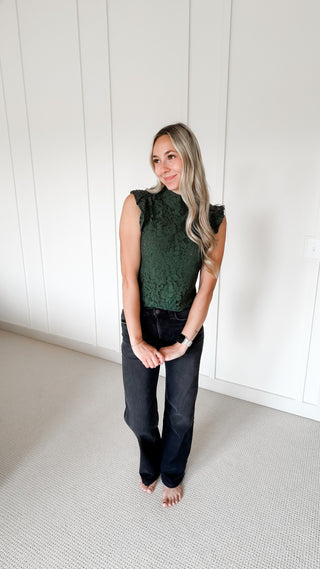 Elizabeth Lace Sleeveless Blouse