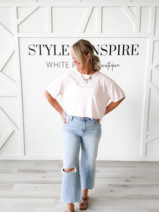 Sydney Side Tie Crop Top