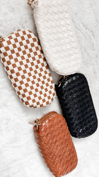 Dylan Woven Sunglass Case. *Final Sale