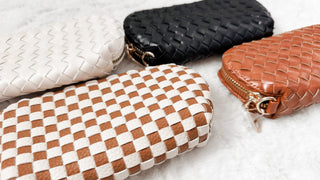Dylan Woven Sunglass Case. *Final Sale