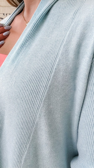 Lea Long line Waterfall Cardigan