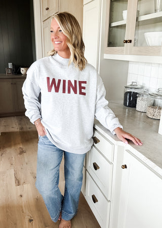 Wine Prosecco Reversible Sweatshirt