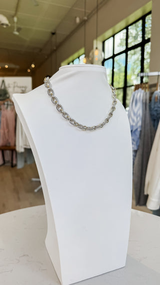 Twisted Silver and Polished Gold Mixed Chain *Final Sale*