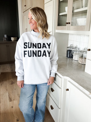 Game Day Sunday Funday Reversible Sweatshirt