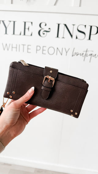 Cadence Buckle Wallet/Clutch