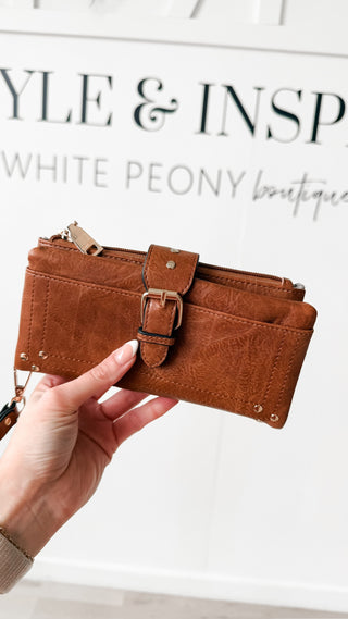 Cadence Buckle Wallet/Clutch