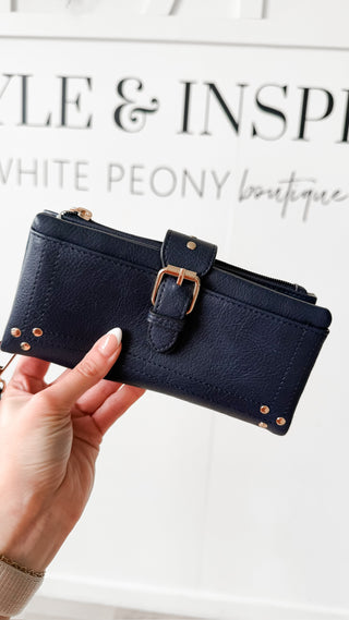 Cadence Buckle Wallet/Clutch