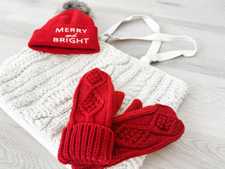 Cable Knit Mittens *final sale*