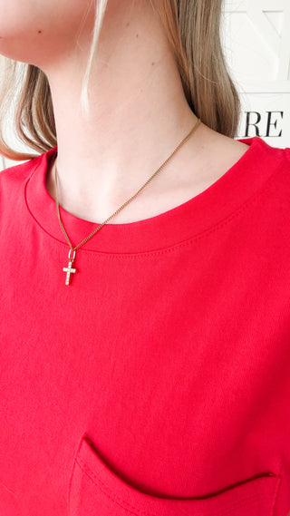 Cynthia Cotton T-Shirt Dress