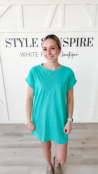 Cynthia Cotton T-Shirt Dress