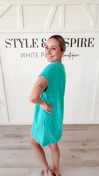 Cynthia Cotton T-Shirt Dress