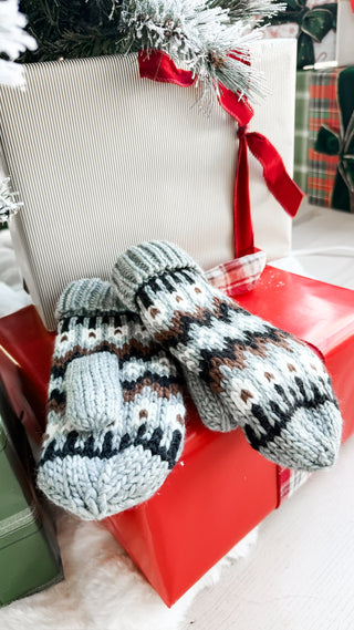 Winter Pattern Mittens