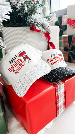 Full Of Spirits Tweed Ball Cap