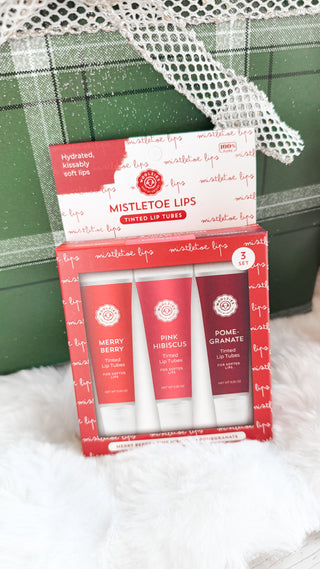 Mistletoe Lips Tube Trio *Final Sale*