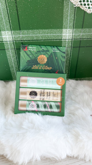 Natural Shea Butter Lip Balm Trio *Final Sale*