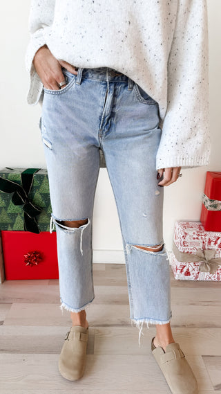 Vervet Super HR Relaxed Straight Jeans