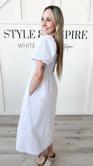 Jayden Puff Sleeve Maxi Dress