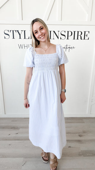 Jayden Puff Sleeve Maxi Dress