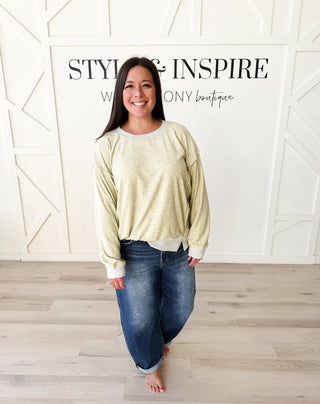 Grady Velour Sweatshirt