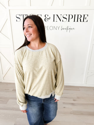 Grady Velour Sweatshirt