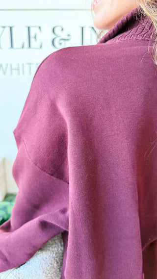 Payton Fleece Half Zip Top