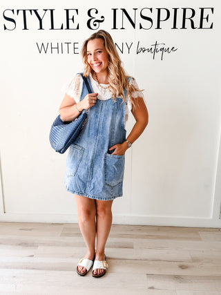 Mindy Overall Pocket Dress