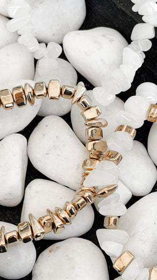 Stone Chip Bracelets. *Final Sale*