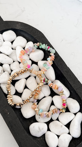 Stone Chip Bracelets. *Final Sale*