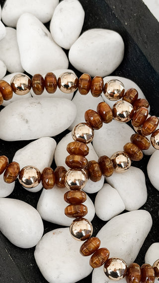 Rondelle Bead Bracelets. *Final Sale*