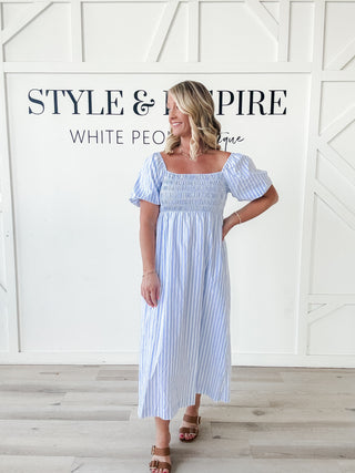 Jayden Puff Sleeve Maxi Dress