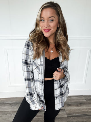 Maddy Brushed Plaid Shirt