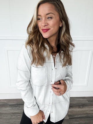 Maddy Brushed Plaid Shirt