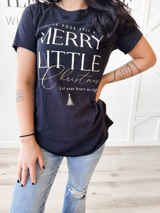 Merry Little Christmas Graphic Tee