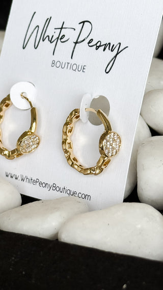 Link Chain Earrings. *Final Sale*