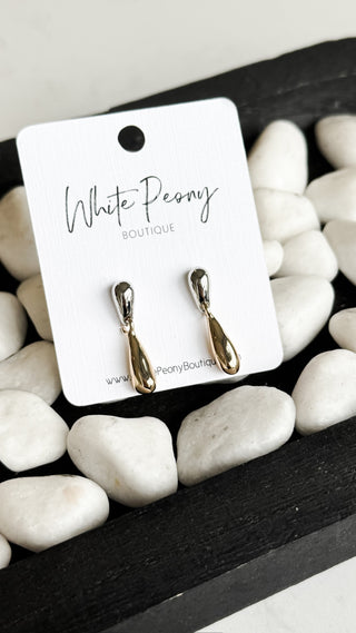 Duo Drop Earrings  *Final Sale*