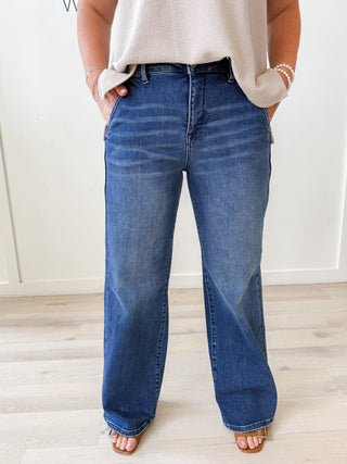Risen TC High Rise Wide Jeans