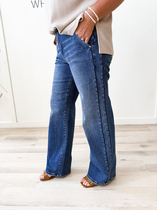 Risen TC High Rise Wide Jeans