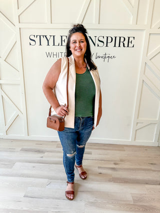 Sloane Open Front Long Vest