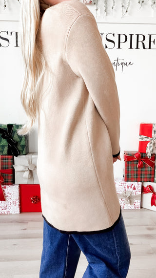 Colette Long Line Cardigan